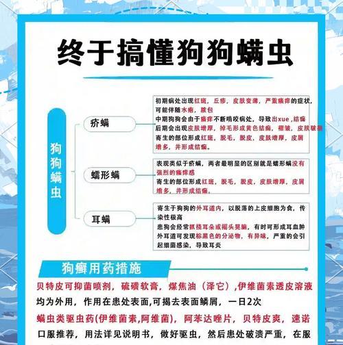 以犬蠕形螨治疗要多久？（治疗犬蠕形螨需要的时间和关键因素）