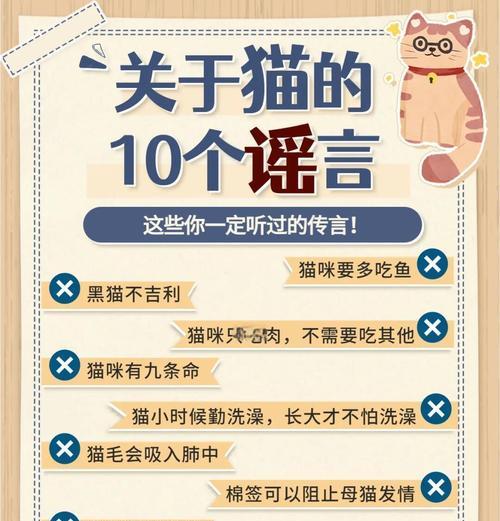 揭开猫抓病的真相（猫抓伤不一定会得猫抓病，了解真相才能正确对待）